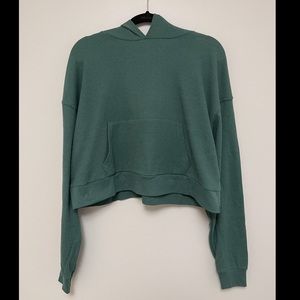Green Waffle Hoodie